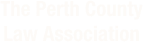 The Perth County Law Association Logo